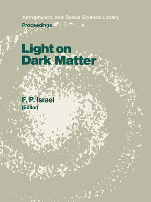 cover image of Light on Dark Matter
